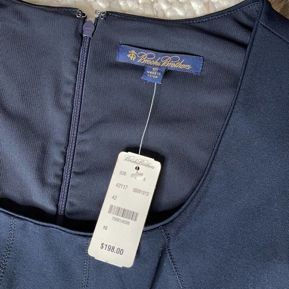 Brooks Brothers Flared Ponte Dress - Picture 4 of 8